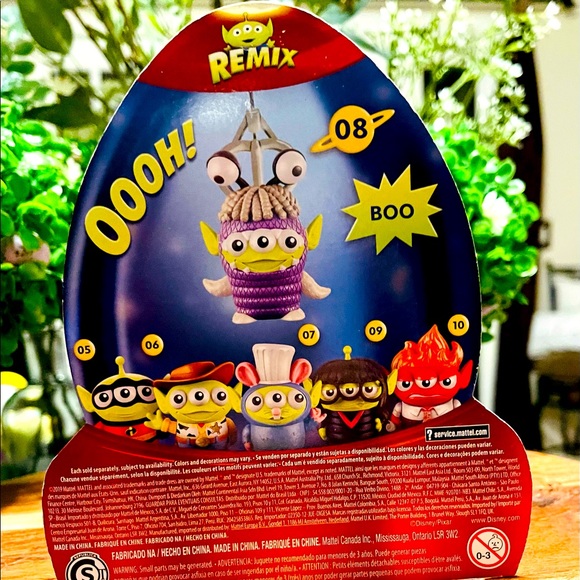 New Disney Pixar Alien Remix Boo #8 - Picture 6 of 8